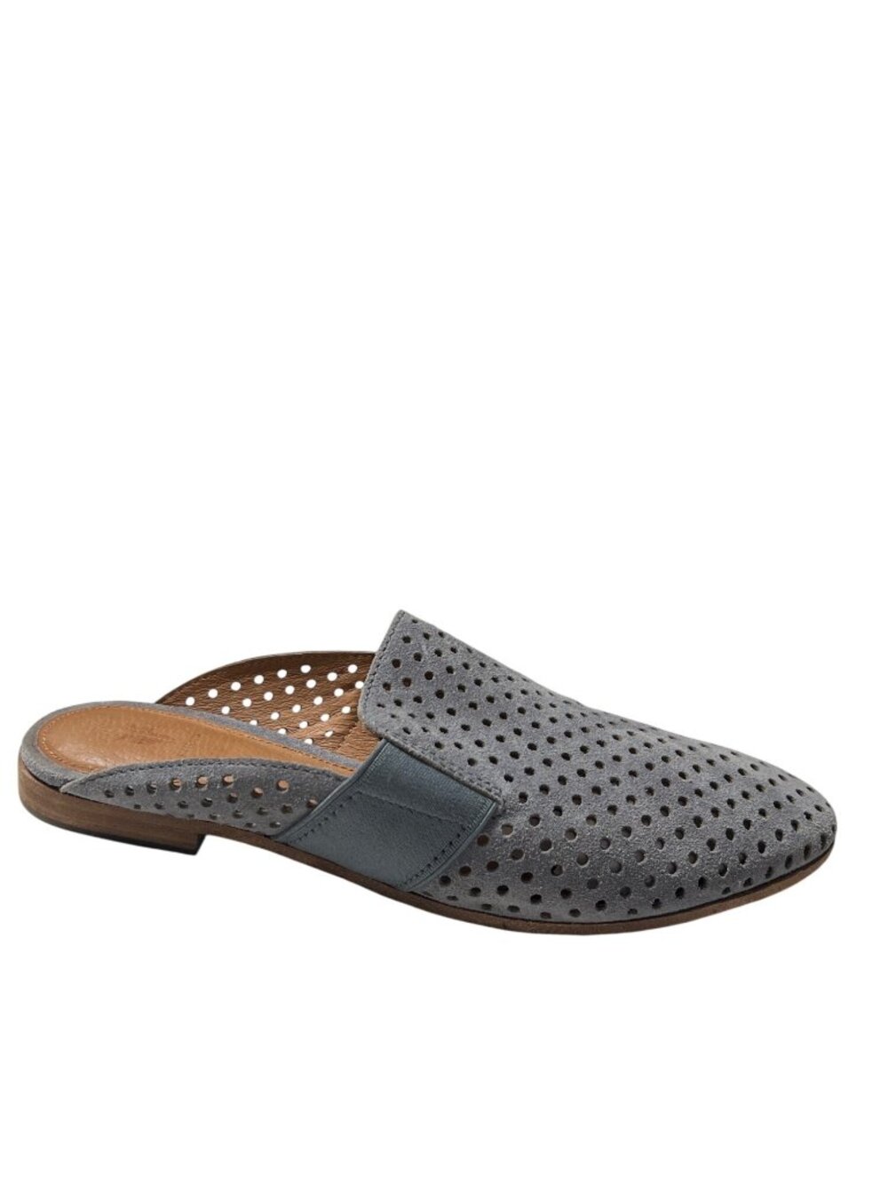 Frye Suede Slides Gray Size 7.5